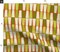 Geometric 1960S Abstract Atomic Mid Century Modern Woven Look Retro 1950S Custom Printed Fabric by Spoonflower Various Fabrics by the Yard or Fat Quarter